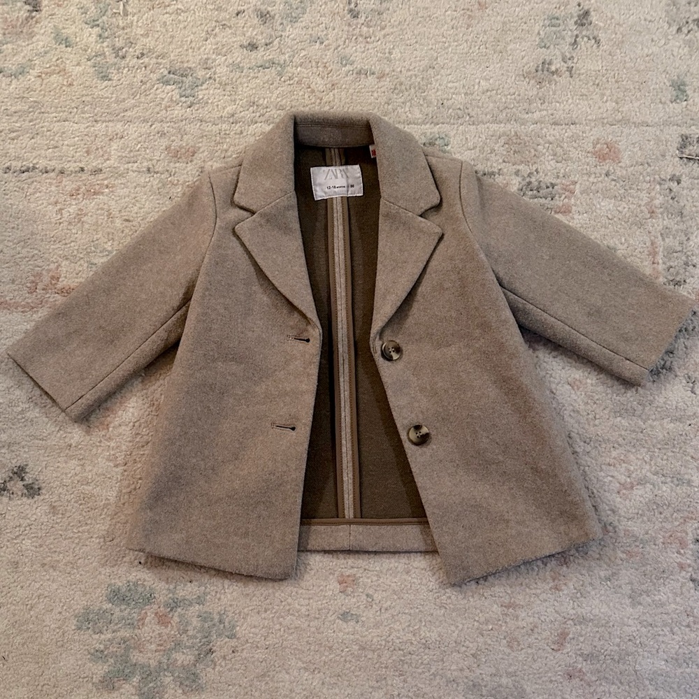 Zara Peacoat
